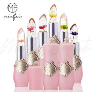 MINFEI Transparent Flowers Jelly Lip Balm