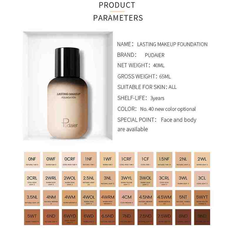 Pudaier Matte Foundation