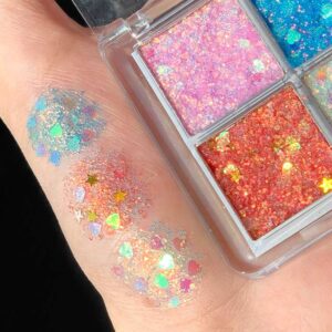 DIKALU Glitter Eye Shadow Palette