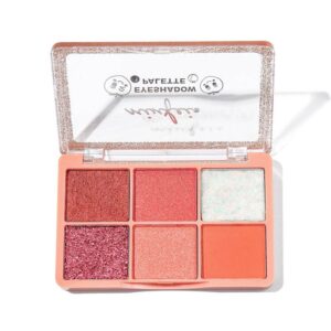 Minfei 6 Colors Eyeshadow Pallette