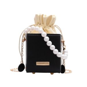 Drawstring Box Style Women Crossbody Handbag